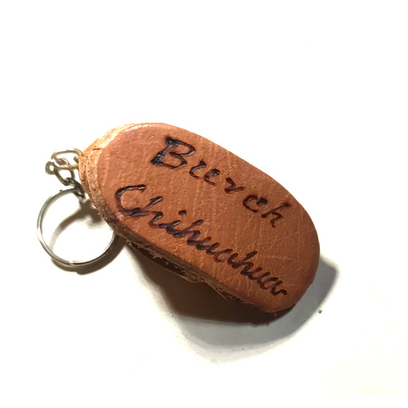 Burch Chihuahua Leather Boot Keychain - Picture 5 of 5
